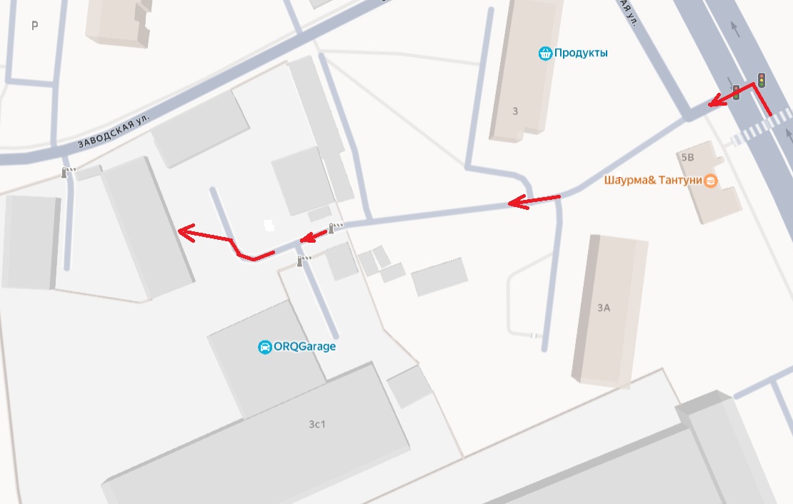 Схема проезда РезкаГибкаПокраска.рф